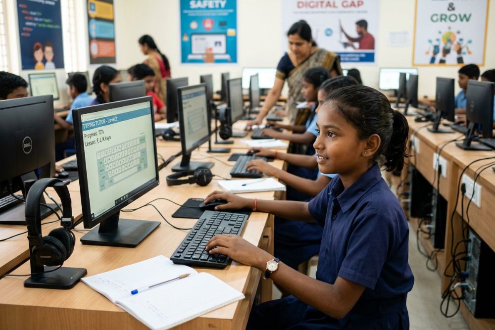 Digital Literacy Lab bridging the technological gap.